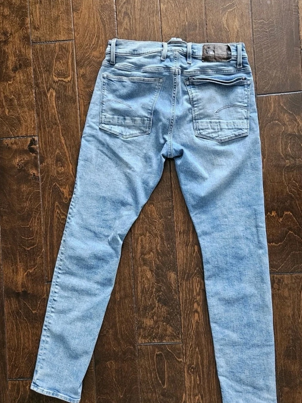 G-Star Men's Light Blue Skinny Jeans